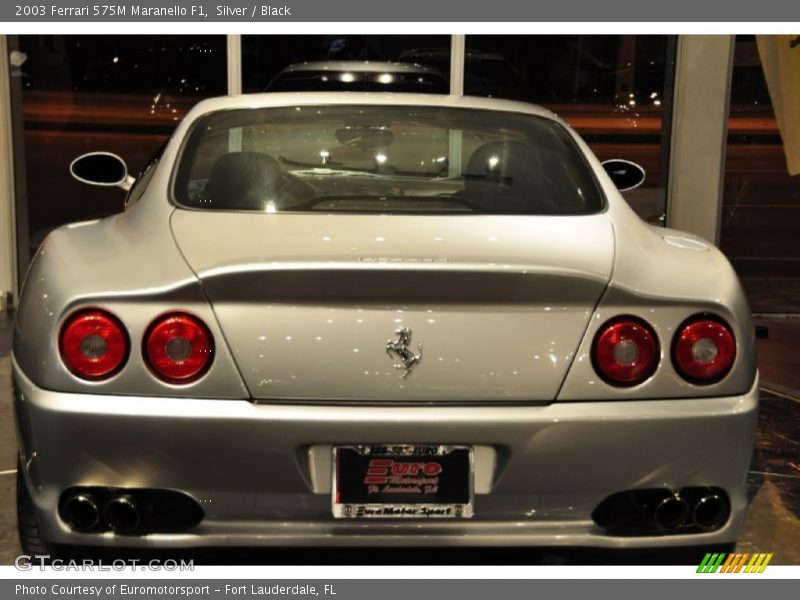 Silver / Black 2003 Ferrari 575M Maranello F1