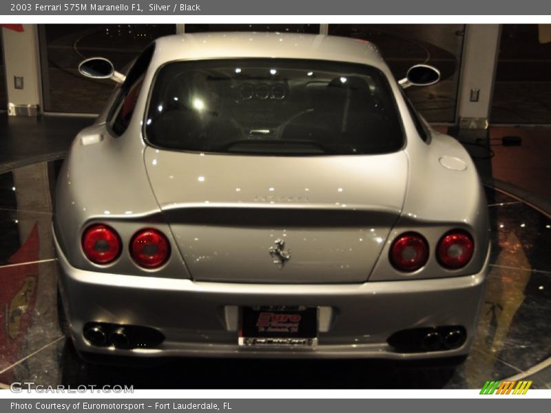 Silver / Black 2003 Ferrari 575M Maranello F1