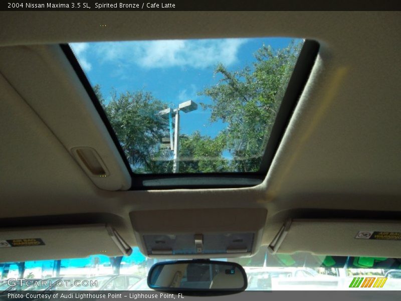 Spirited Bronze / Cafe Latte 2004 Nissan Maxima 3.5 SL