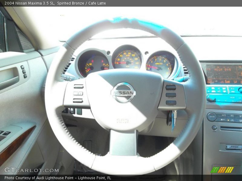 Spirited Bronze / Cafe Latte 2004 Nissan Maxima 3.5 SL