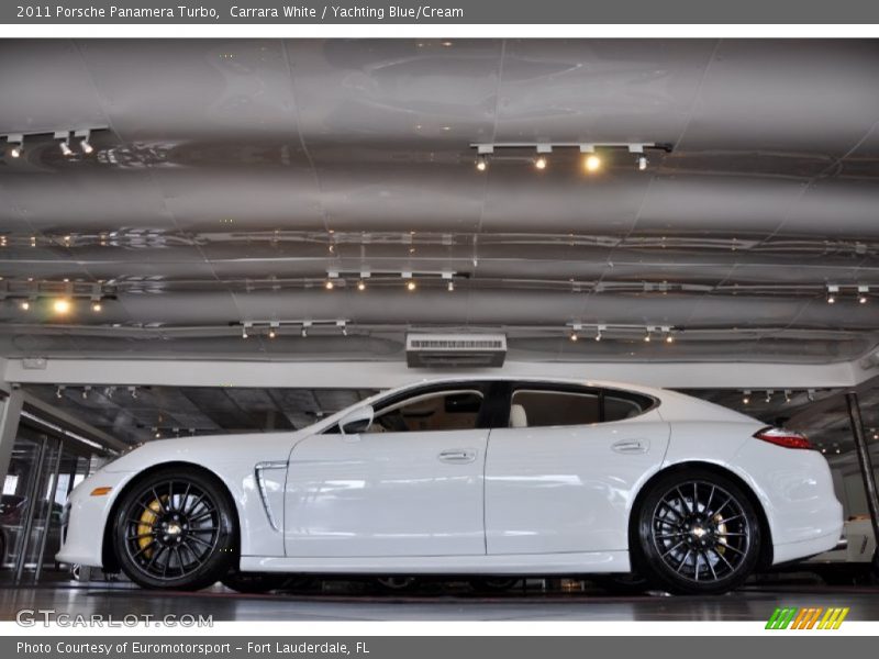  2011 Panamera Turbo Carrara White
