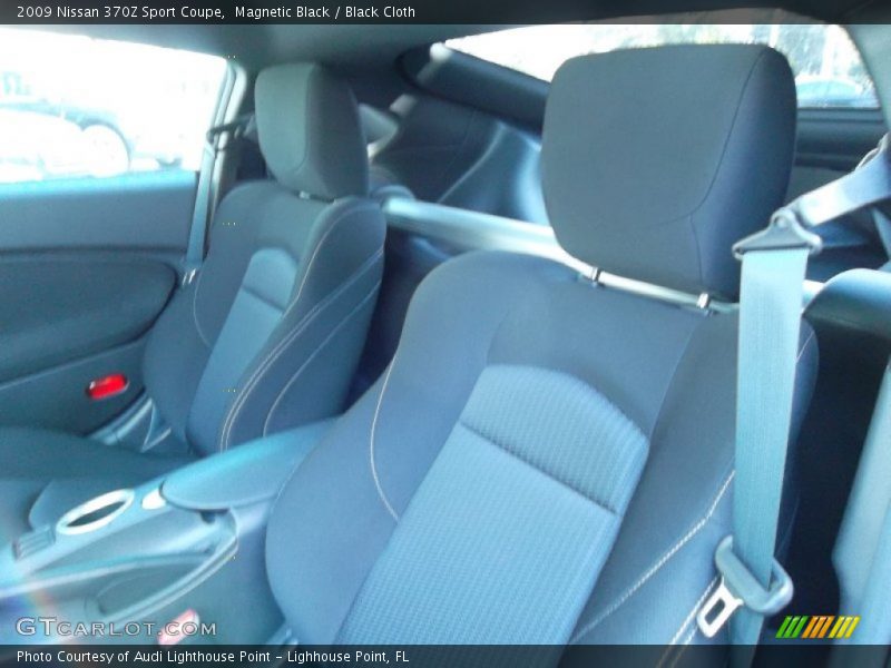 Magnetic Black / Black Cloth 2009 Nissan 370Z Sport Coupe