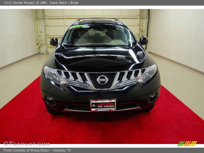Super Black / Beige 2010 Nissan Murano LE AWD