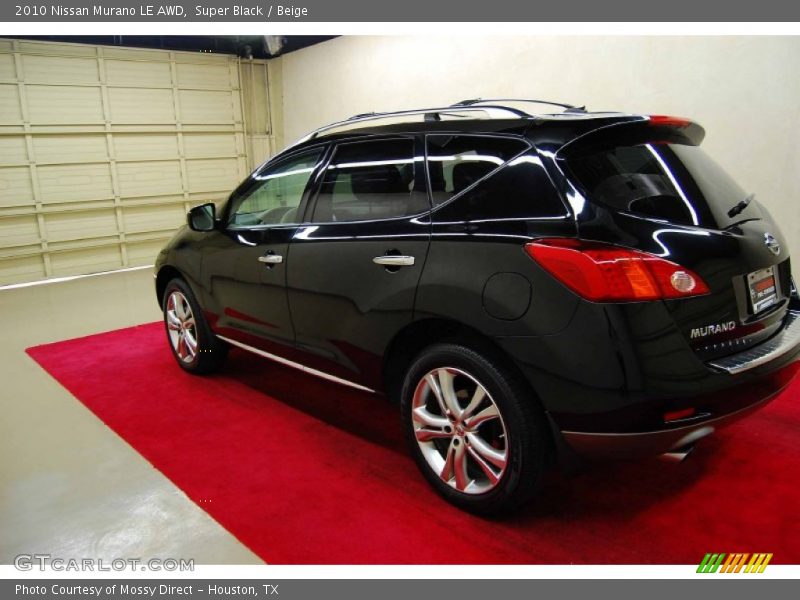 Super Black / Beige 2010 Nissan Murano LE AWD
