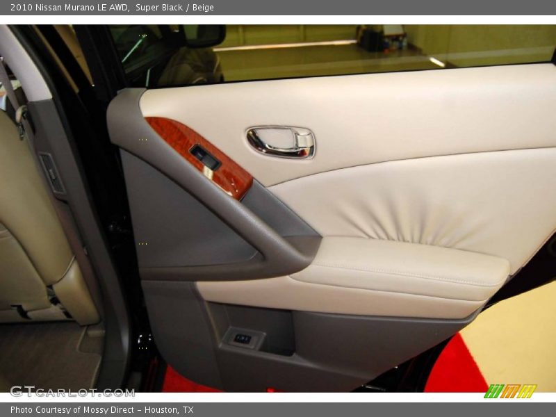 Super Black / Beige 2010 Nissan Murano LE AWD