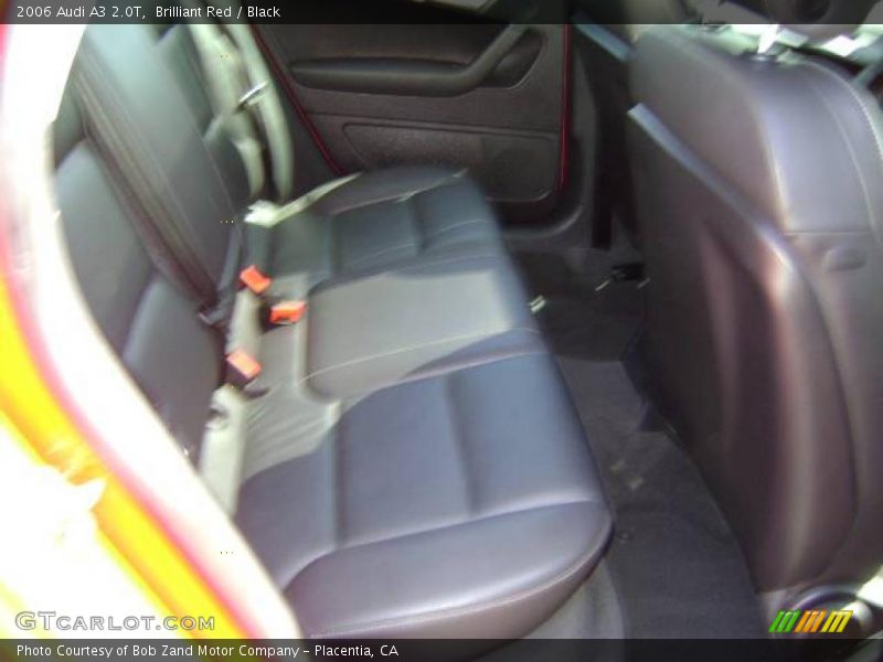Brilliant Red / Black 2006 Audi A3 2.0T