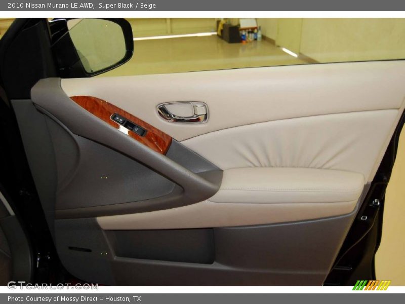 Super Black / Beige 2010 Nissan Murano LE AWD