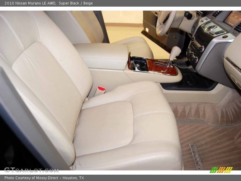 Super Black / Beige 2010 Nissan Murano LE AWD
