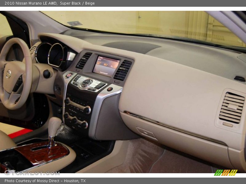 Super Black / Beige 2010 Nissan Murano LE AWD
