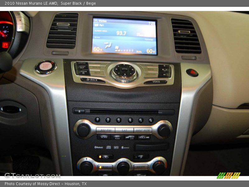 Super Black / Beige 2010 Nissan Murano LE AWD