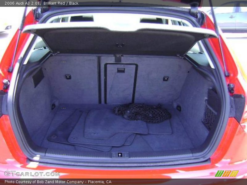 Brilliant Red / Black 2006 Audi A3 2.0T