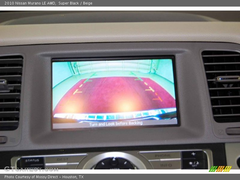 Super Black / Beige 2010 Nissan Murano LE AWD