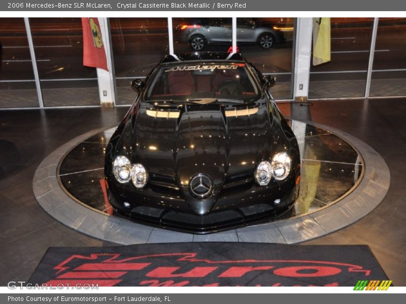 Crystal Cassiterite Black Metallic / Berry Red 2006 Mercedes-Benz SLR McLaren