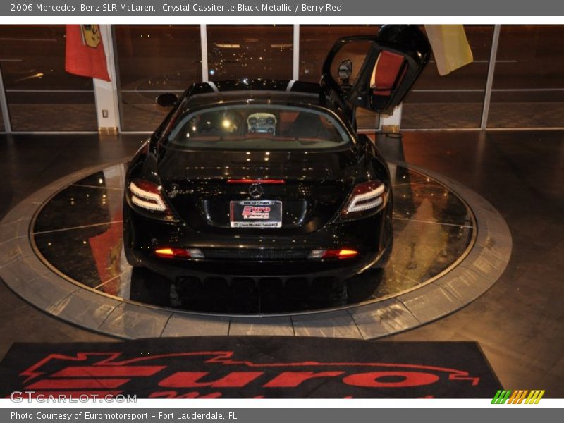 Crystal Cassiterite Black Metallic / Berry Red 2006 Mercedes-Benz SLR McLaren