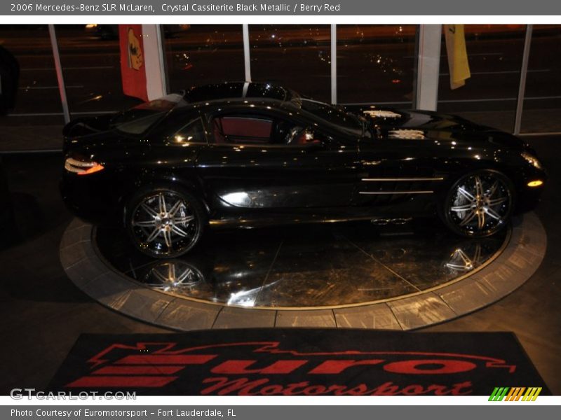 Crystal Cassiterite Black Metallic / Berry Red 2006 Mercedes-Benz SLR McLaren