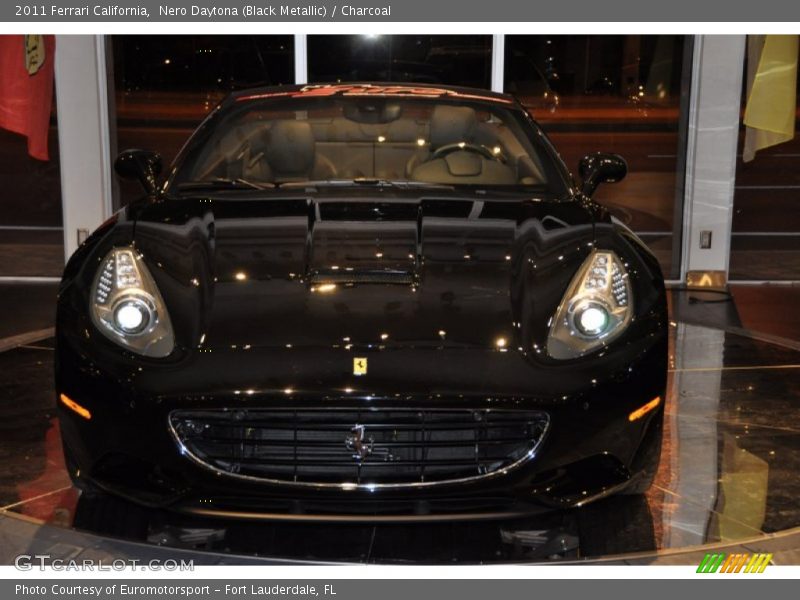 Nero Daytona (Black Metallic) / Charcoal 2011 Ferrari California