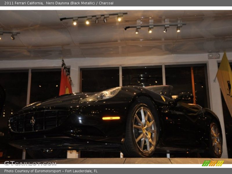Nero Daytona (Black Metallic) / Charcoal 2011 Ferrari California