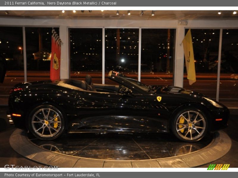 Nero Daytona (Black Metallic) / Charcoal 2011 Ferrari California