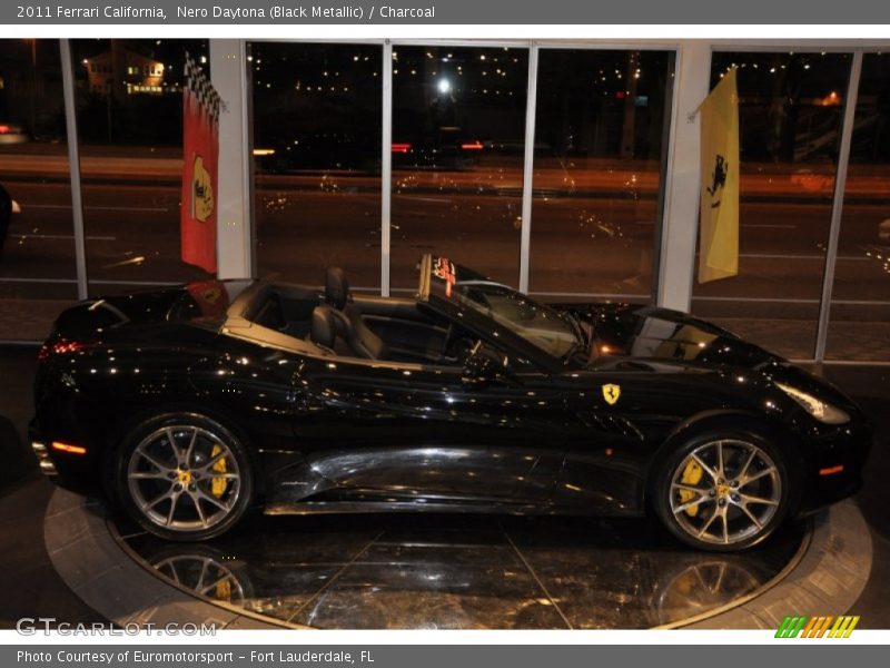 Nero Daytona (Black Metallic) / Charcoal 2011 Ferrari California