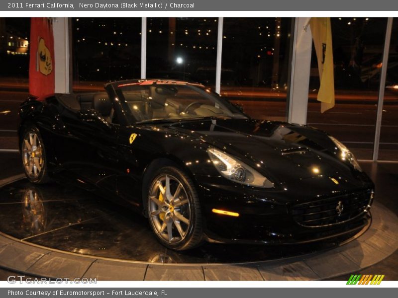 Nero Daytona (Black Metallic) / Charcoal 2011 Ferrari California