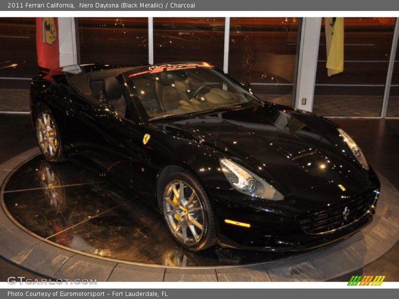Nero Daytona (Black Metallic) / Charcoal 2011 Ferrari California