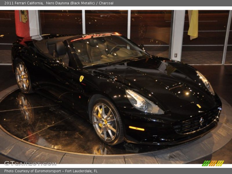 Nero Daytona (Black Metallic) / Charcoal 2011 Ferrari California