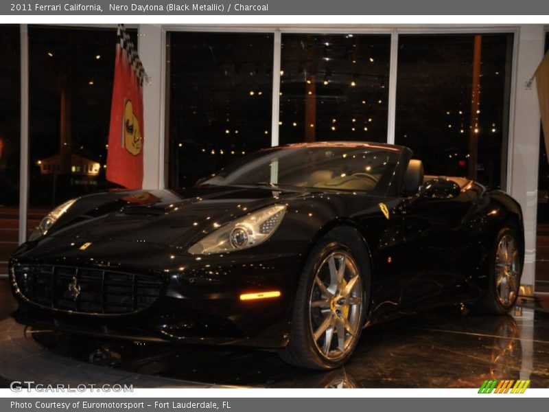 Nero Daytona (Black Metallic) / Charcoal 2011 Ferrari California
