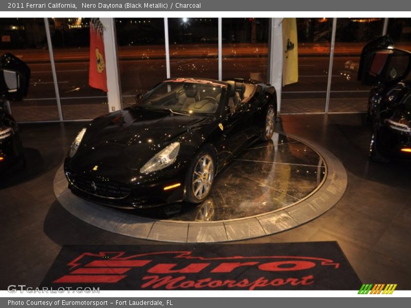 Nero Daytona (Black Metallic) / Charcoal 2011 Ferrari California