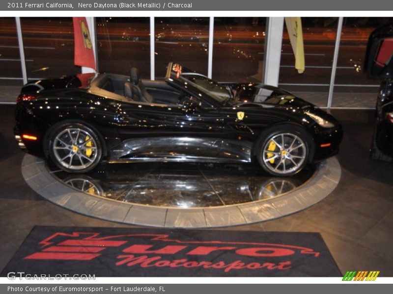 Nero Daytona (Black Metallic) / Charcoal 2011 Ferrari California
