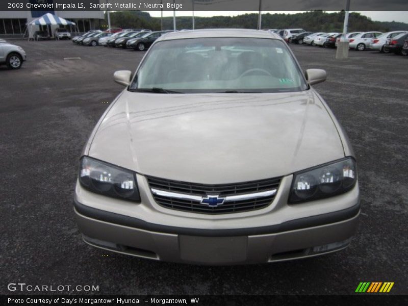 Sandrift Metallic / Neutral Beige 2003 Chevrolet Impala LS