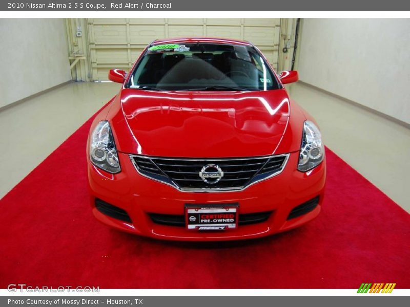 Red Alert / Charcoal 2010 Nissan Altima 2.5 S Coupe