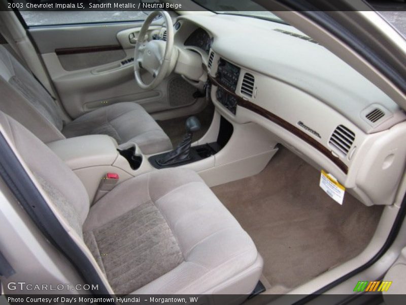  2003 Impala LS Neutral Beige Interior