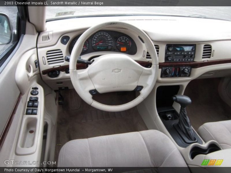 Dashboard of 2003 Impala LS