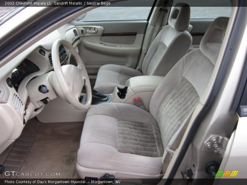  2003 Impala LS Neutral Beige Interior