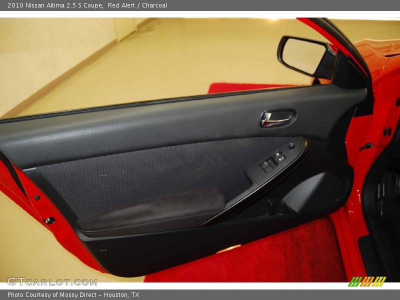 Red Alert / Charcoal 2010 Nissan Altima 2.5 S Coupe