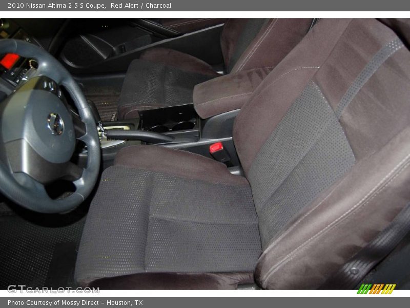 Red Alert / Charcoal 2010 Nissan Altima 2.5 S Coupe