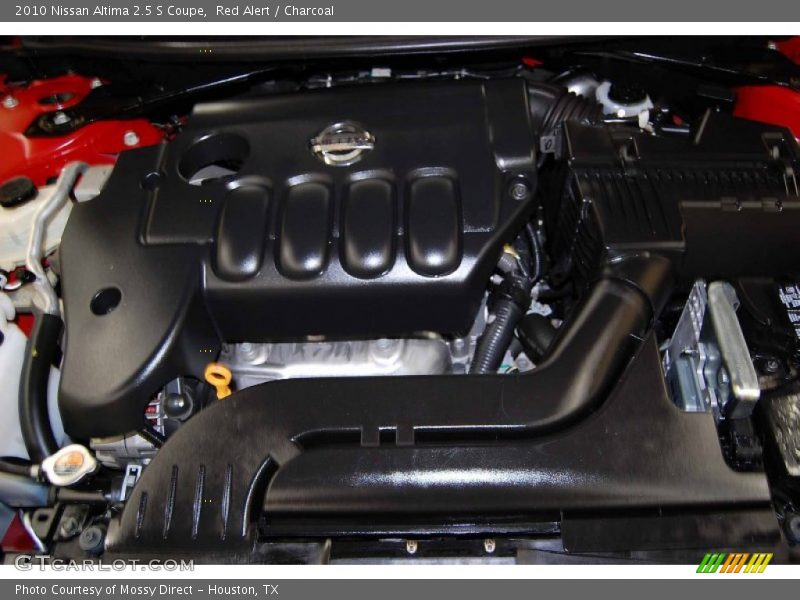 Red Alert / Charcoal 2010 Nissan Altima 2.5 S Coupe