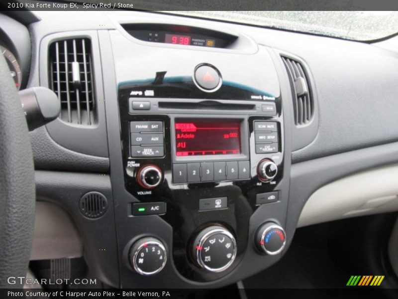 Spicy Red / Stone 2010 Kia Forte Koup EX