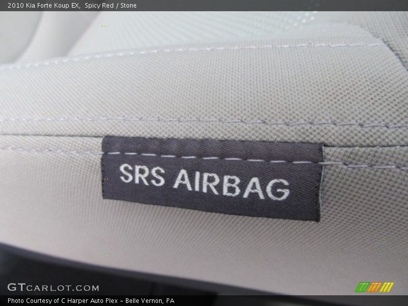 Spicy Red / Stone 2010 Kia Forte Koup EX