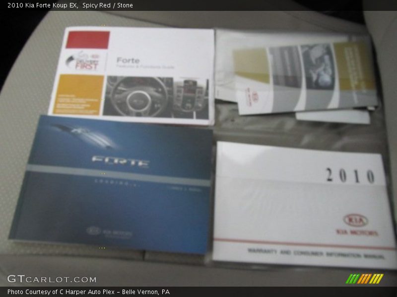 Spicy Red / Stone 2010 Kia Forte Koup EX