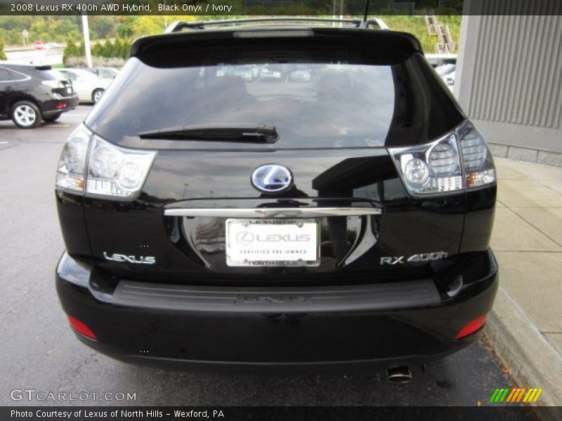 Black Onyx / Ivory 2008 Lexus RX 400h AWD Hybrid