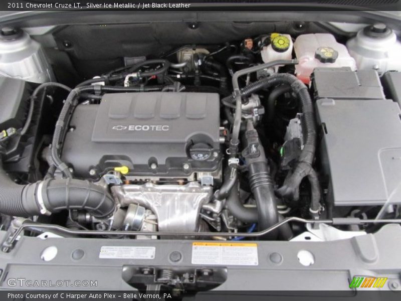 Silver Ice Metallic / Jet Black Leather 2011 Chevrolet Cruze LT