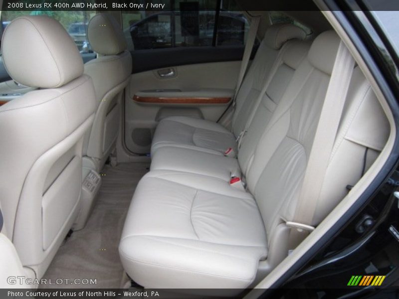 Black Onyx / Ivory 2008 Lexus RX 400h AWD Hybrid