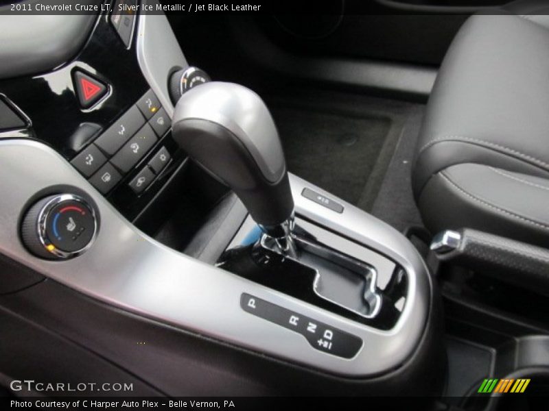 Silver Ice Metallic / Jet Black Leather 2011 Chevrolet Cruze LT