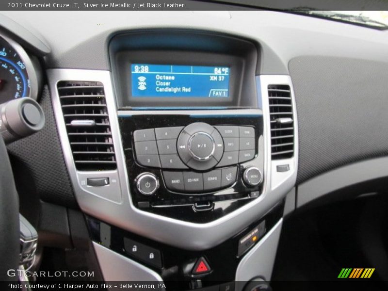 Silver Ice Metallic / Jet Black Leather 2011 Chevrolet Cruze LT