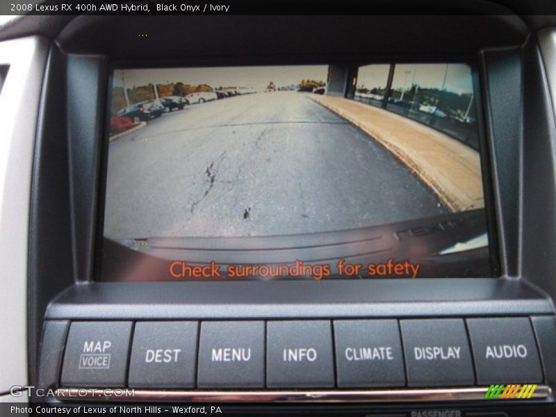 Black Onyx / Ivory 2008 Lexus RX 400h AWD Hybrid