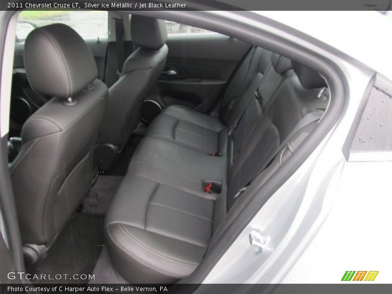 Silver Ice Metallic / Jet Black Leather 2011 Chevrolet Cruze LT