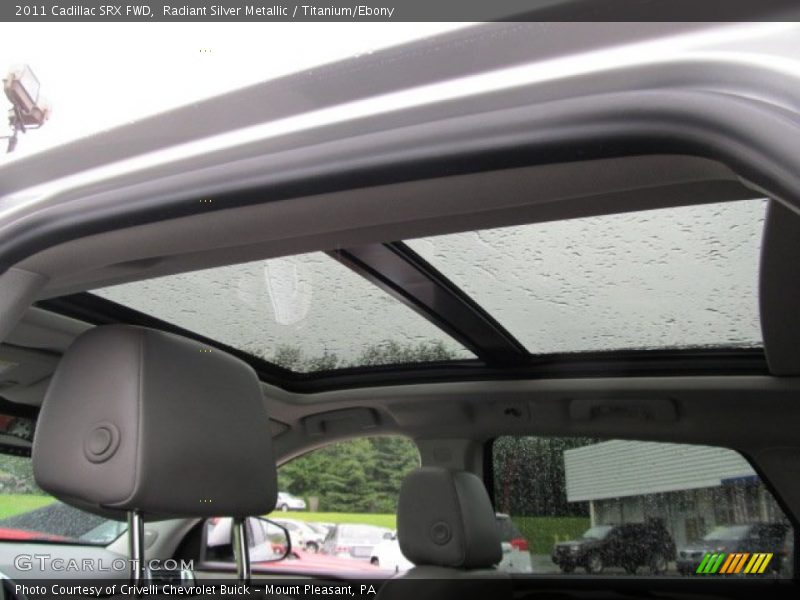 Radiant Silver Metallic / Titanium/Ebony 2011 Cadillac SRX FWD