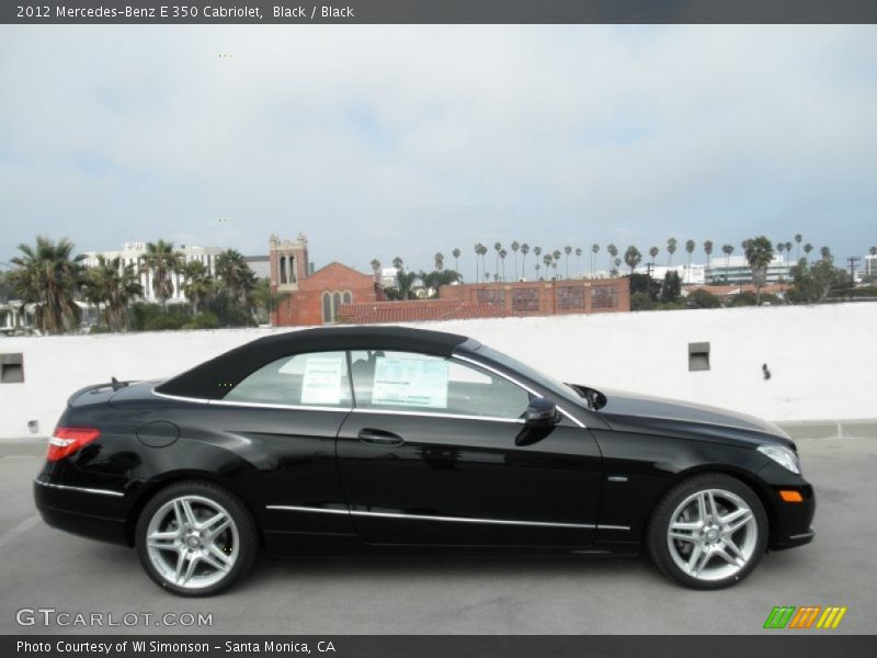  2012 E 350 Cabriolet Black