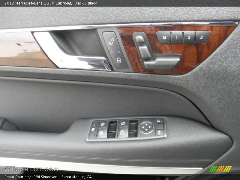 Door Panel of 2012 E 350 Cabriolet
